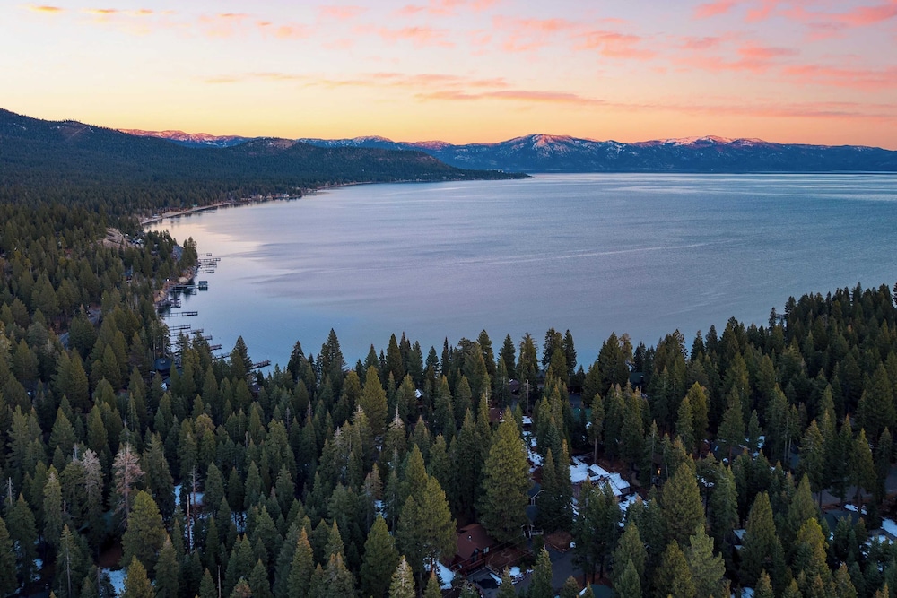 Lundy Bearden Serene Tahoe Retreat With Deck, Fireplace, and Forest Views