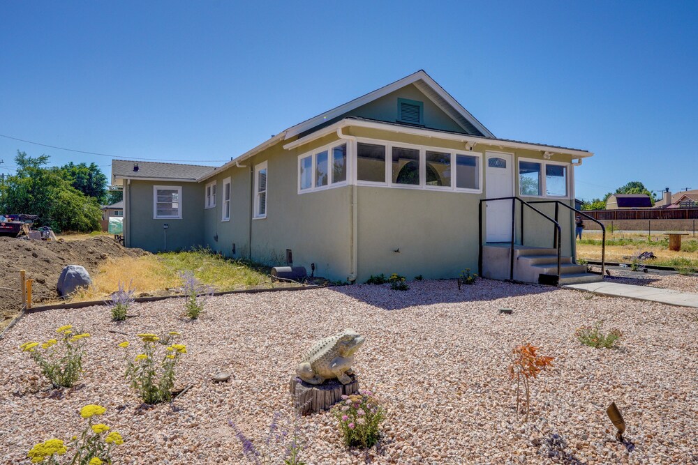 Walk to Dtwn Tehachapi: Updated Getaway w/ Yard!