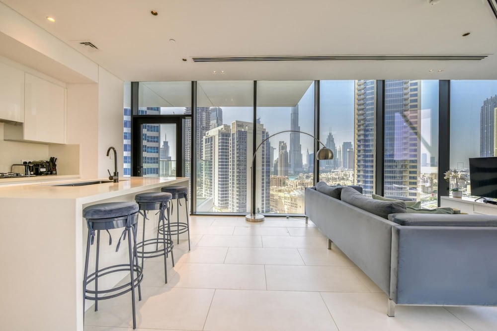Luxury Apt W Burj Khalifa Vw Dubai Canal Access