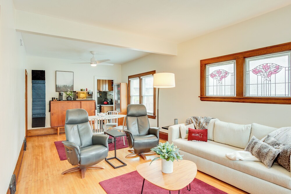 Walk to Shops & Eats: Home w/ Deck in Minneapolis