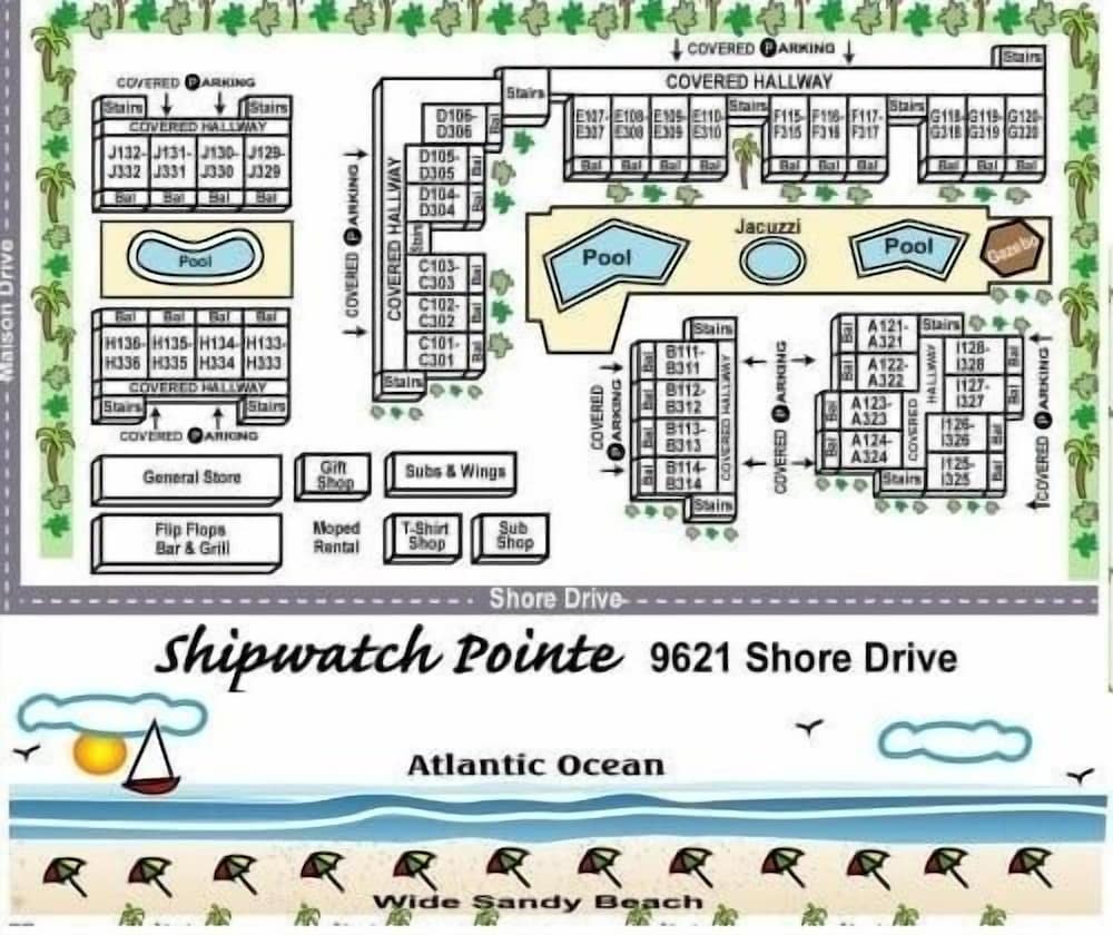 Shipwatch I226 2 Bedroom Condo