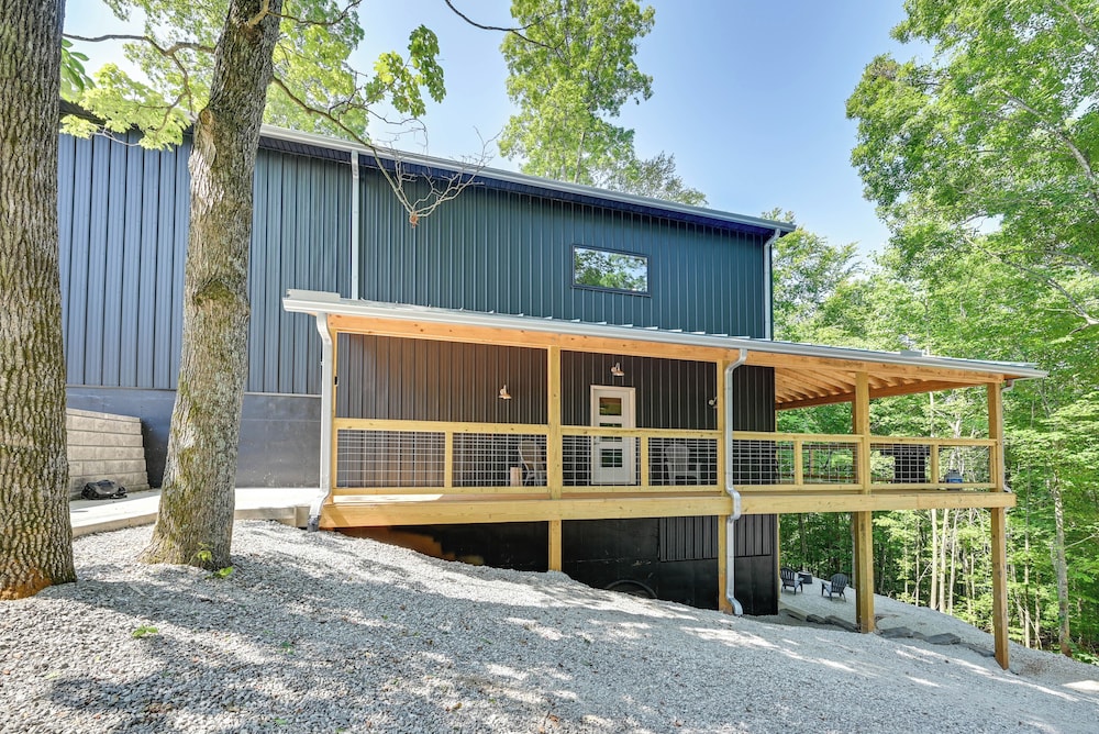 Lake & Boat Launch Access: Modern Monticello Home