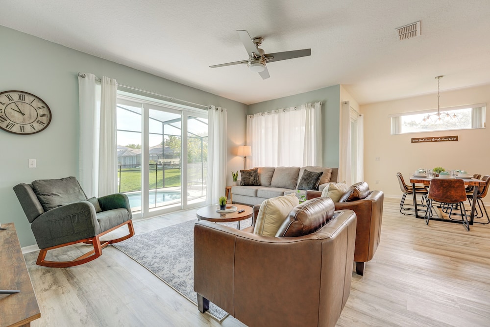 Waterfront Home w/ Private Pool: 5 Mi to Disney!