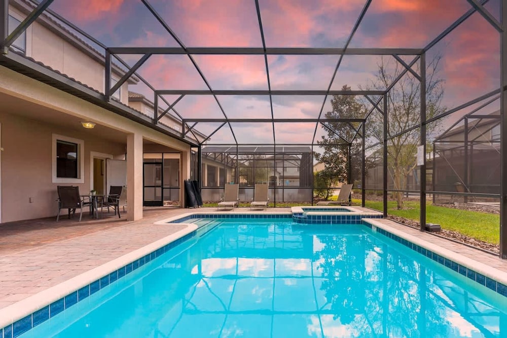 Game Room Large Pool 9BR Disney Area