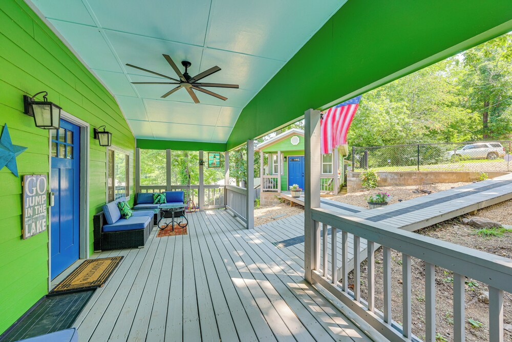 Private On-site Boat Dock: Remote Cabin in Titus