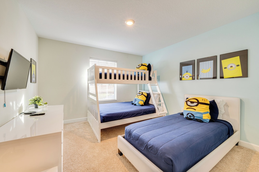 9 Mi to Wdw: Resort Retreat w/ Heated Pool!
