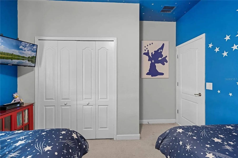 Themed 5Bd Paradise Palms Close to Disney w Pool 8951