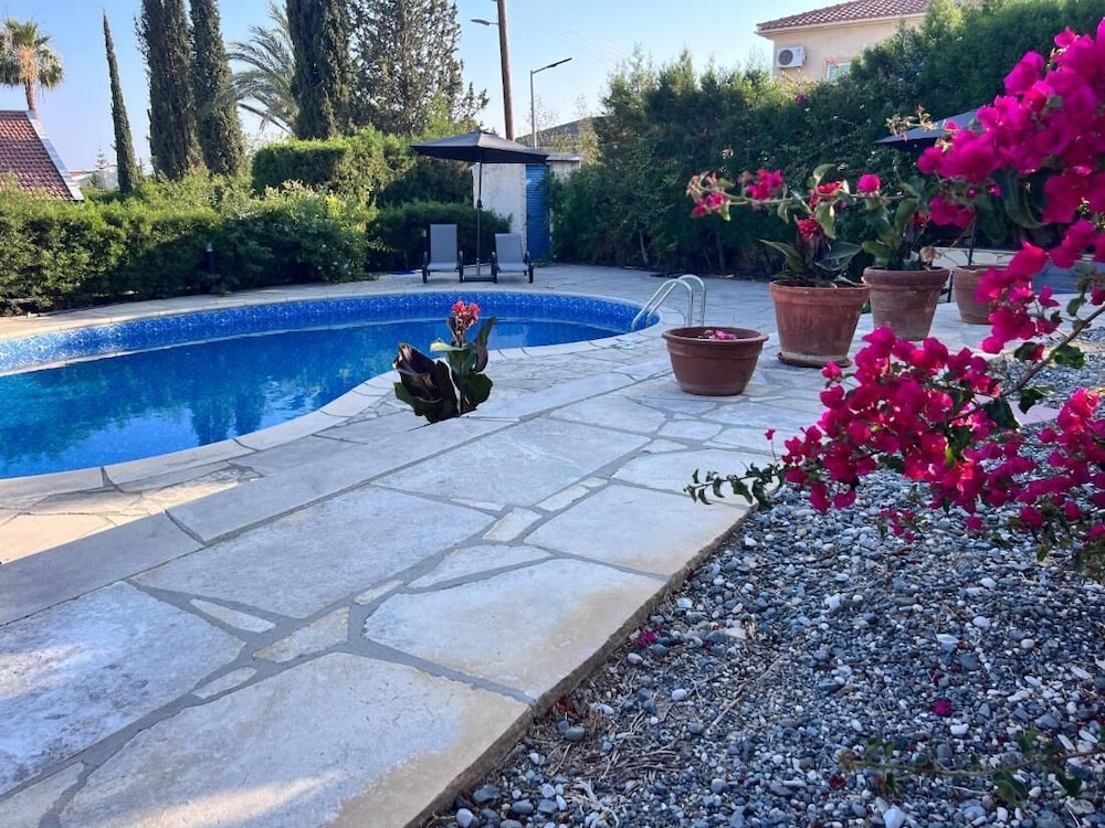 Charming Erimi Villa With Private Pool and Garden View
