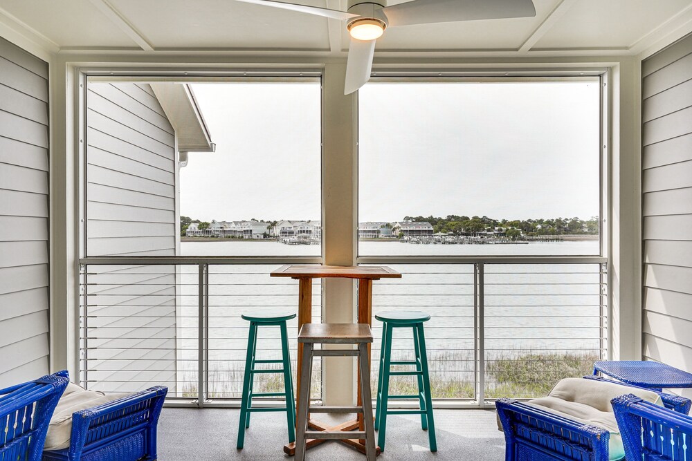 Folly Beach Retreat w/ Pool Access & River Views! view 2