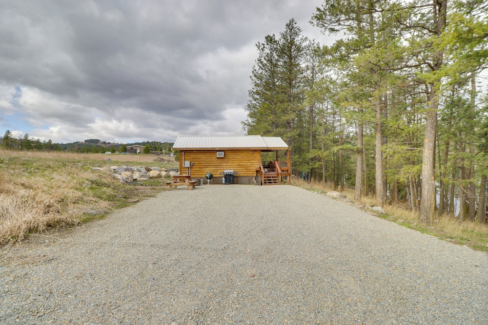 Lake Access, Deck: Rustic Retreat in Kalispell!