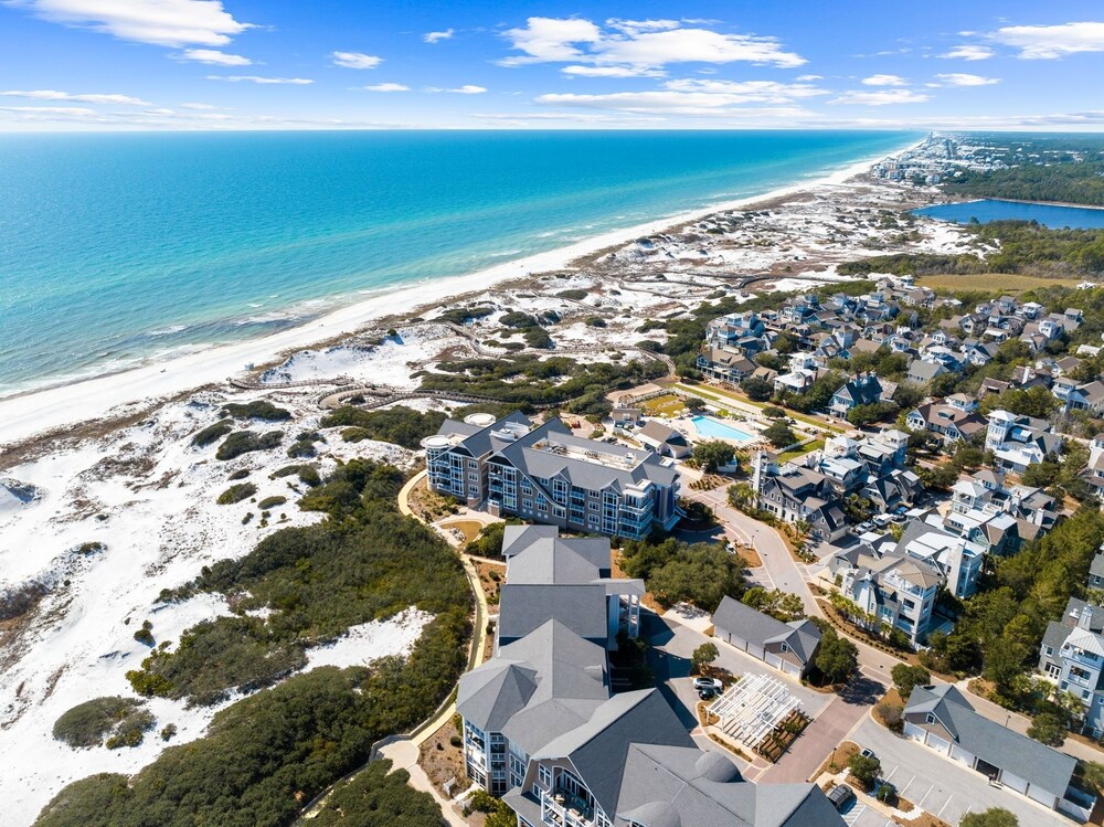 GULF VIEWS from ALL Bedrooms! 308 Compass Point 1 in WaterSound Short walk to the beach and pool 3 Condo by RedAwning view 5