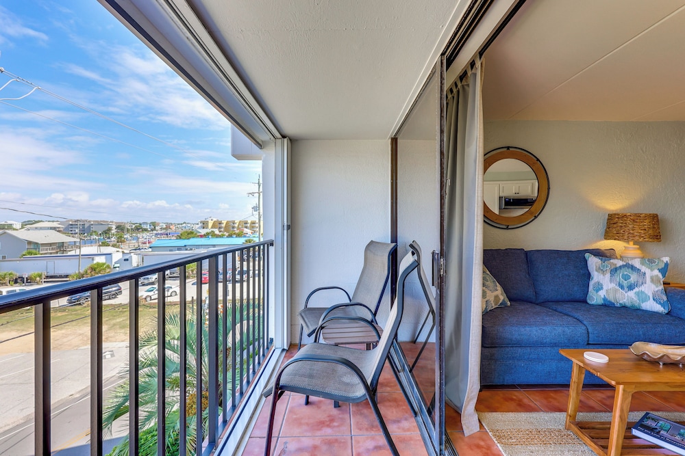 Carolina Beach Condo w/ Marina View, on Boardwalk