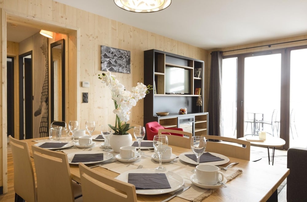 Apartment in Le Corbier With Spa & Pool