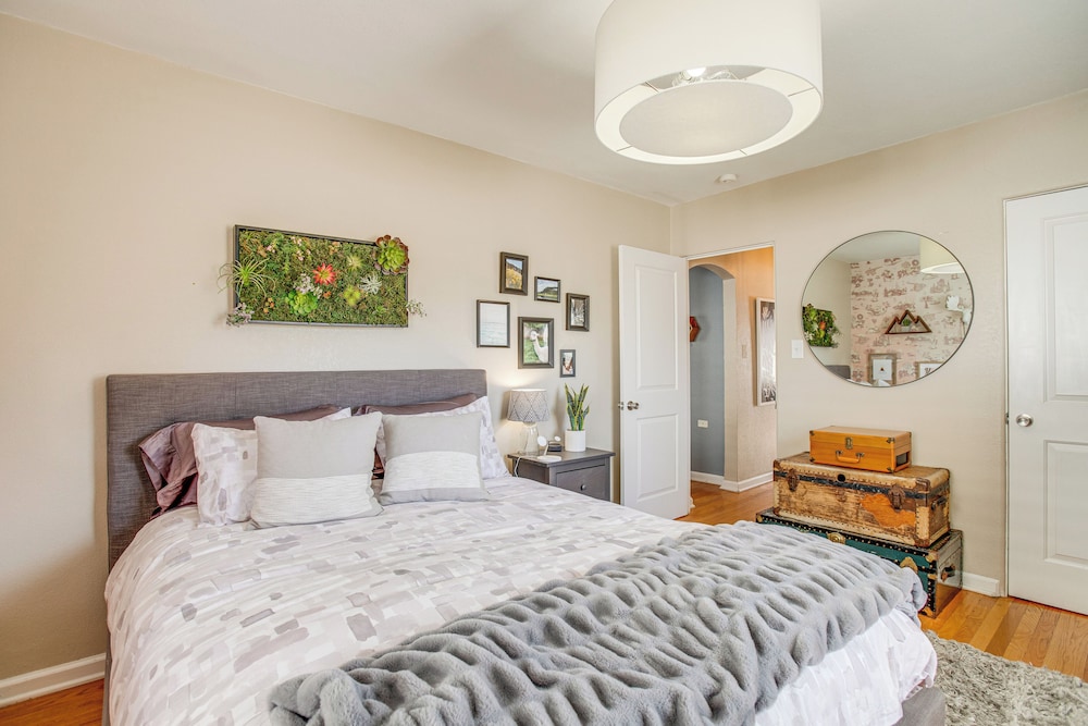 Walk to City Park: Chic Home w/ Hot Tub & Yard