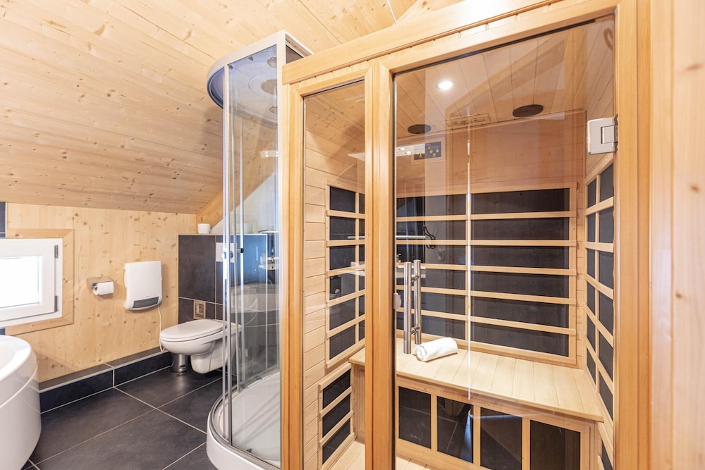 Lovely Chalet With Sauna view 3