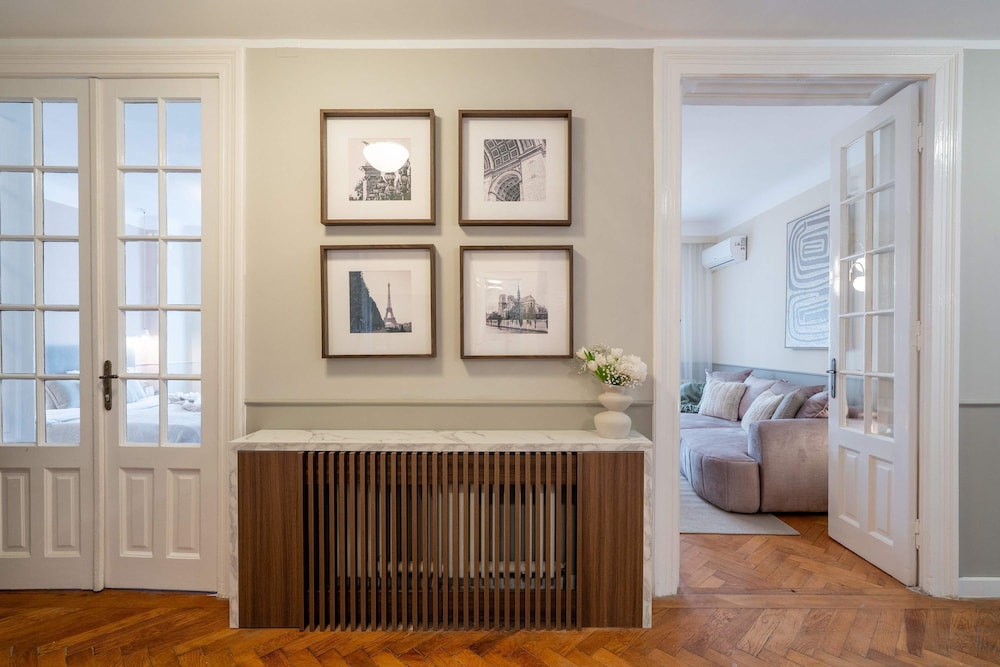 Elegant 3BR Flat Steps From Romanian Athenaeum