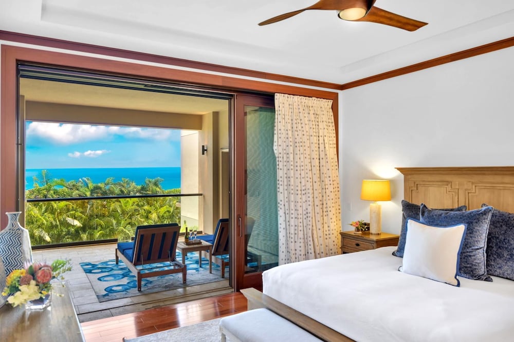 KBM Resorts Free CAR Luxury Oceanfront Villa at Montage Kapalua Bay Private Lanai and BBQ Mon-5203