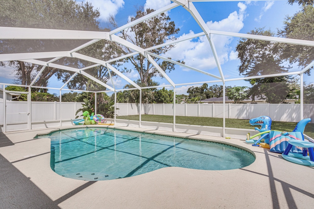 Spacious Pool Paradise w/ Fenced Yard in Tampa!