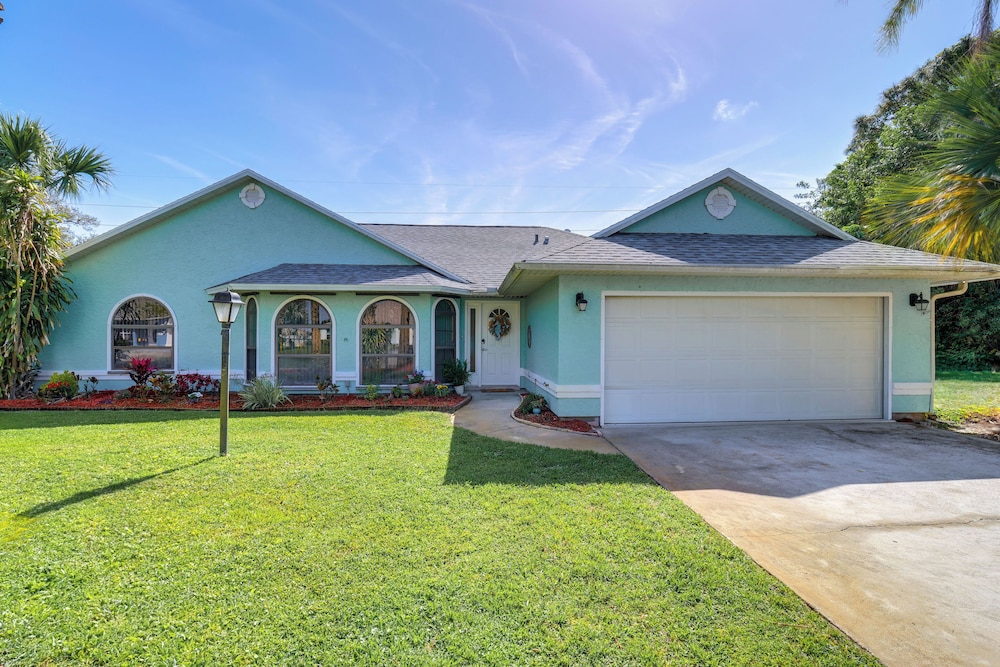 2 Mi to Water: Sebastian Home w/ Pool!