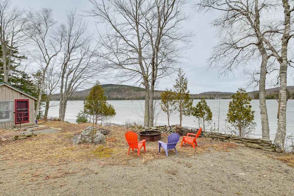 Lakefront Bucksport Home w/ Fire Pit + Gas Grill! view 3