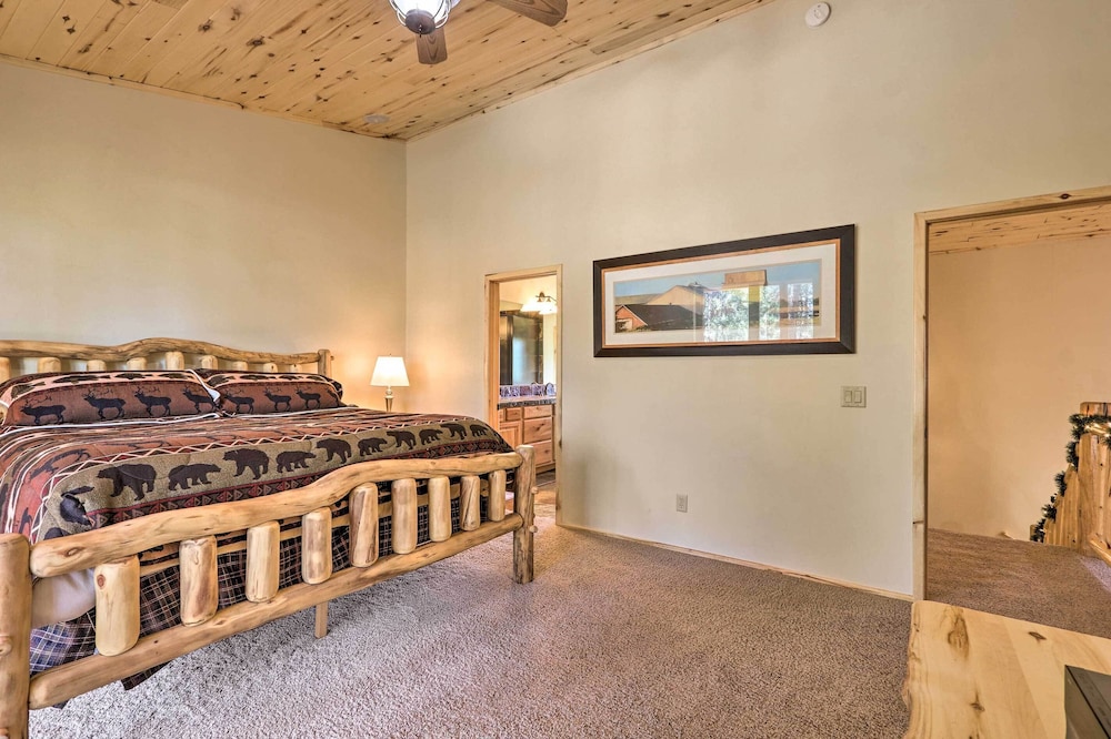 Hike, Fish, Golf & Ski: High Country Log Cabin! view 5