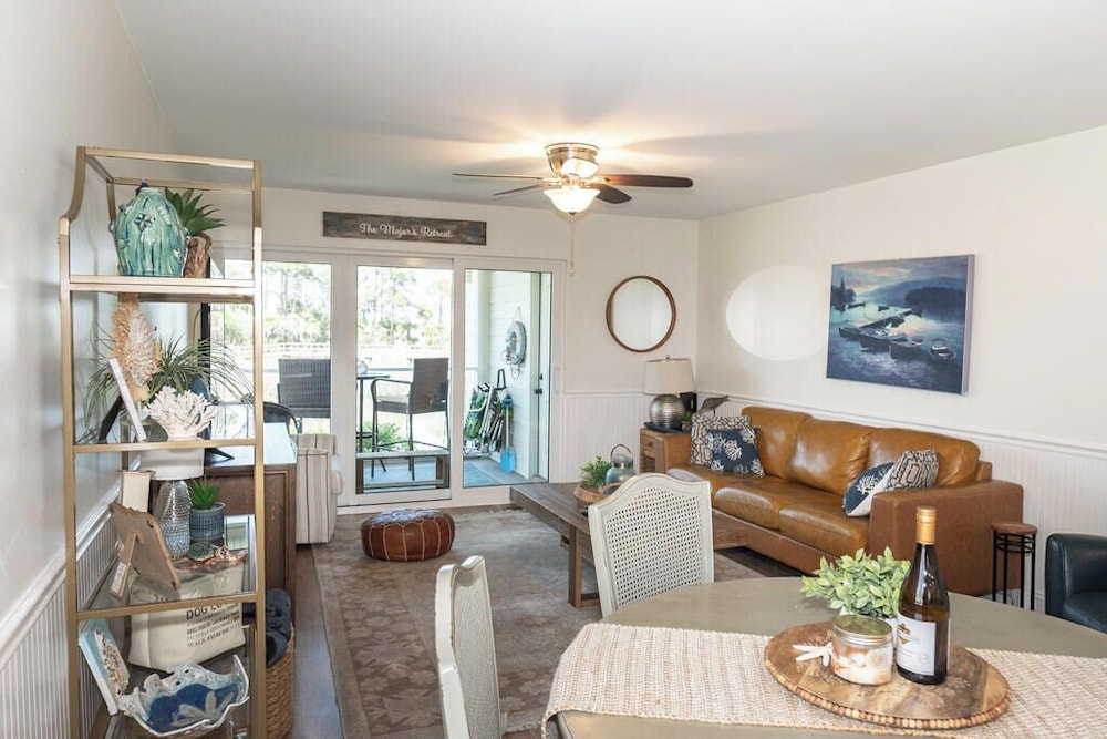 158 Beach Club Villa - Coastal Comfort With Stunning Marsh Views