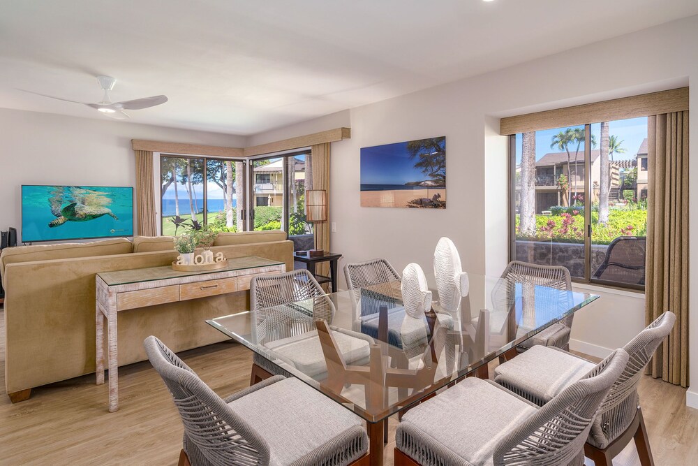 Luxurious Oceanfront Condo at Wailea Elua Village - Unit 1201, Central AC, Wi-fi