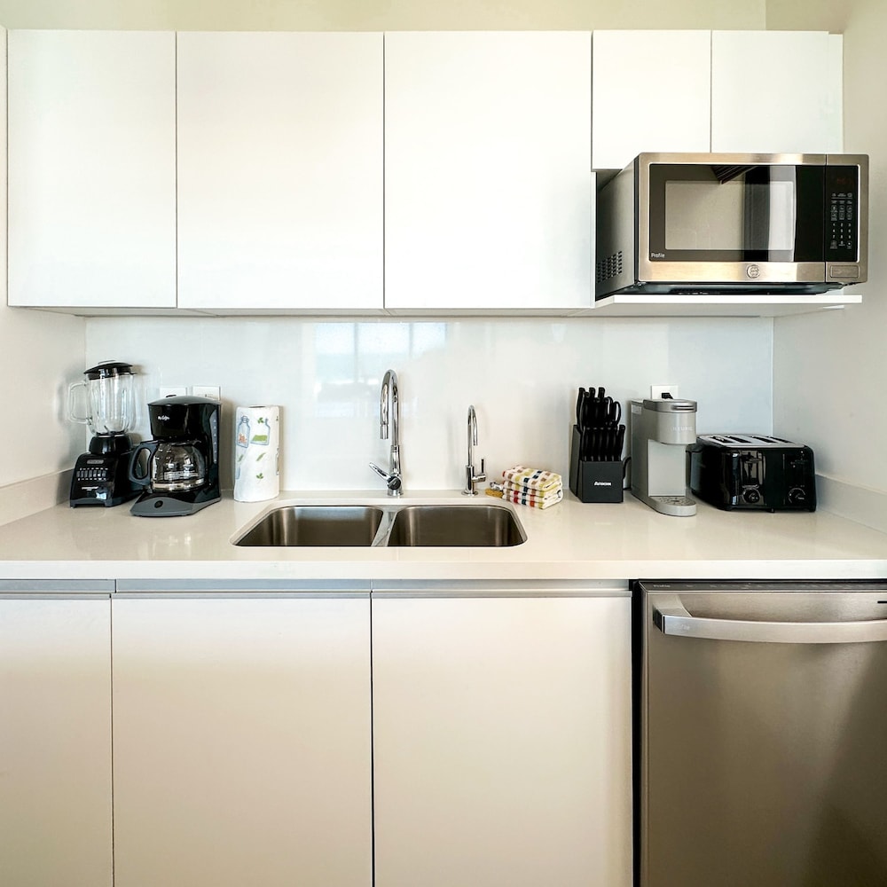Brand-new Modern 2BR Gem on Iconic Sandy Beach