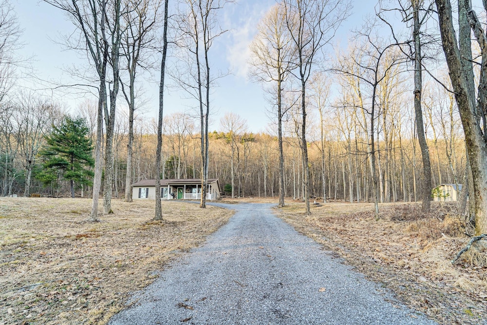 Hike, Fish & Unwind: Home w/ Fire Pit in Woodward!