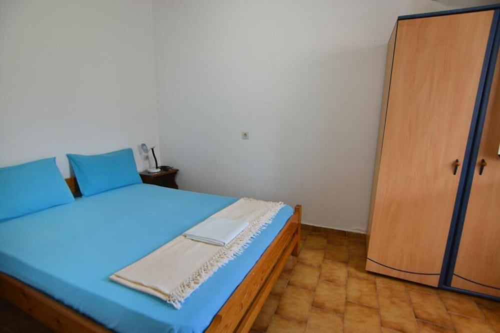 Blue White Apartments - Traditional Village House
