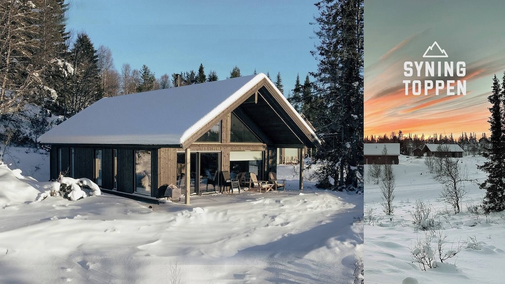 Modern Mountain Cabin - Outdoor Hot Tub - 8 Beds