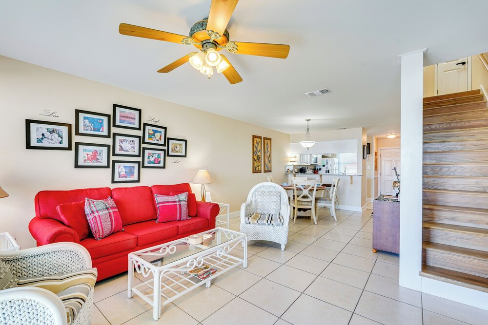 Steps to Sand: PCB Condo w/ Gulf-view Balconies!