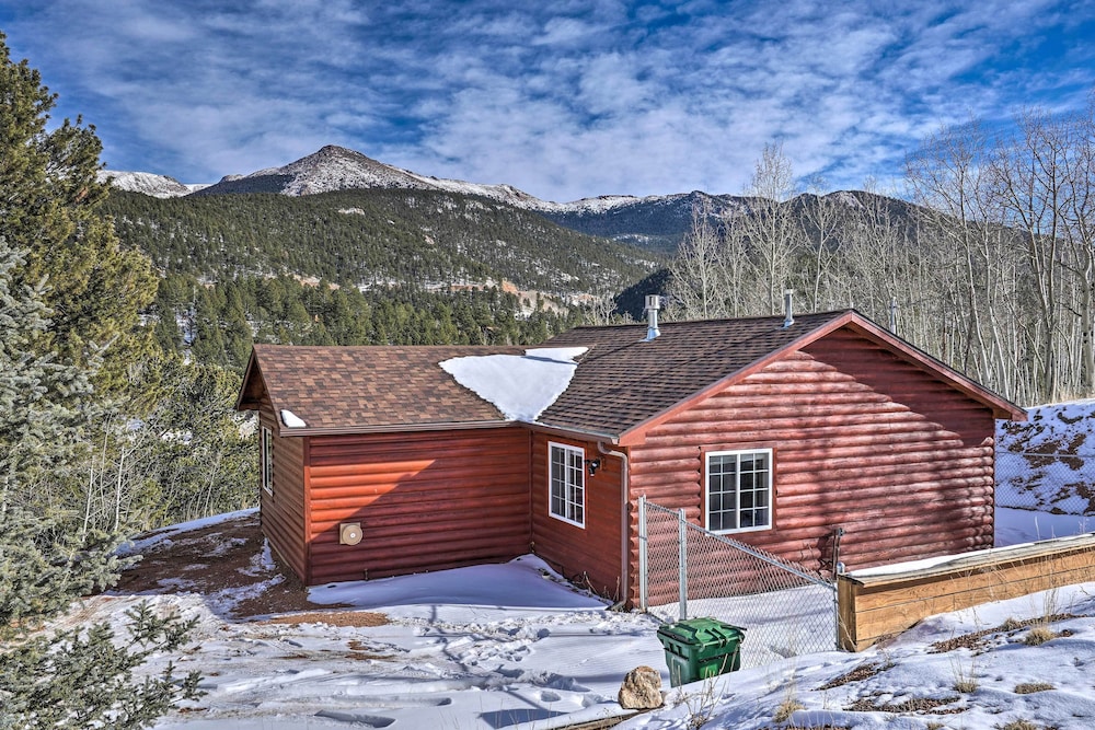 Hot Tub, Deck & Grill: Mtn-view Divide Cabin view 5