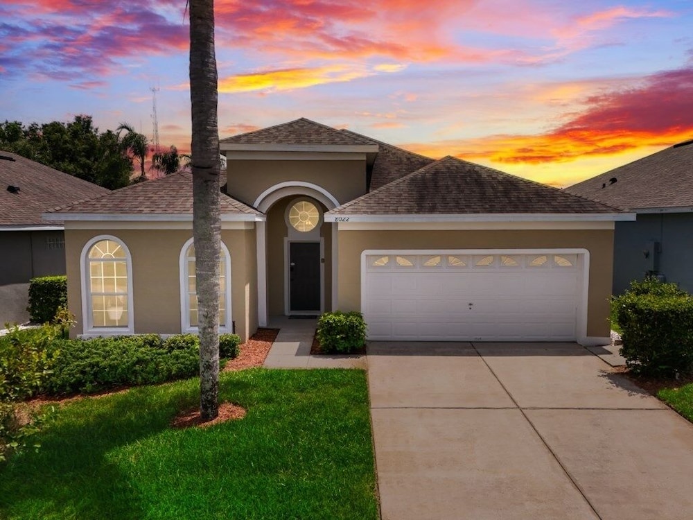 4br Resort Villa W/ Pool & Spa Close To Disney 4 Bedroom Villa