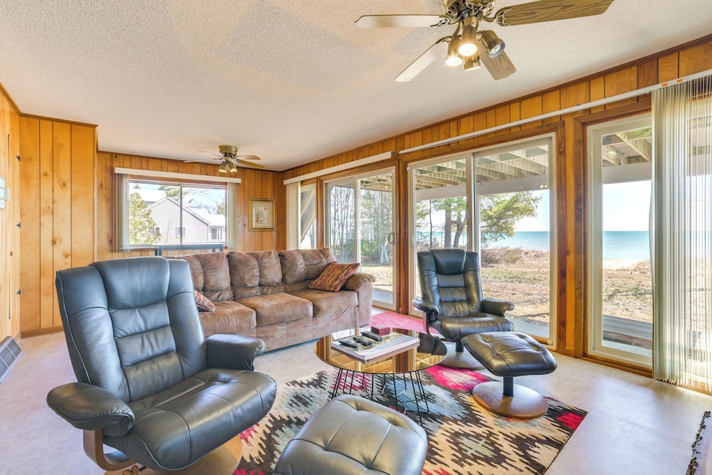 Private Beach: Waterfront Home on Lake Huron!