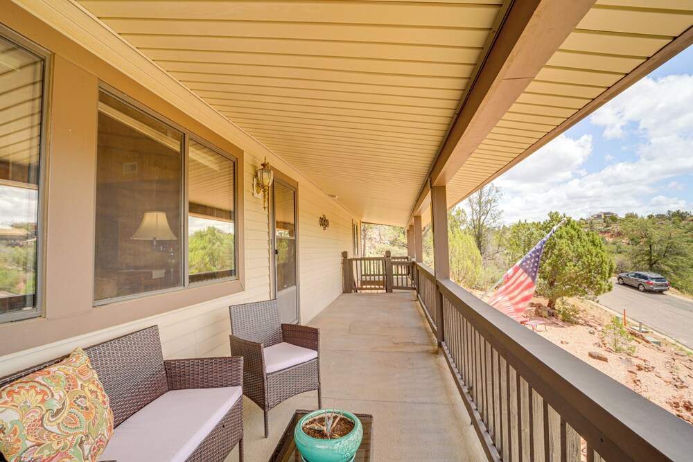 Mtn & Golf Course Views: Payson Retreat!