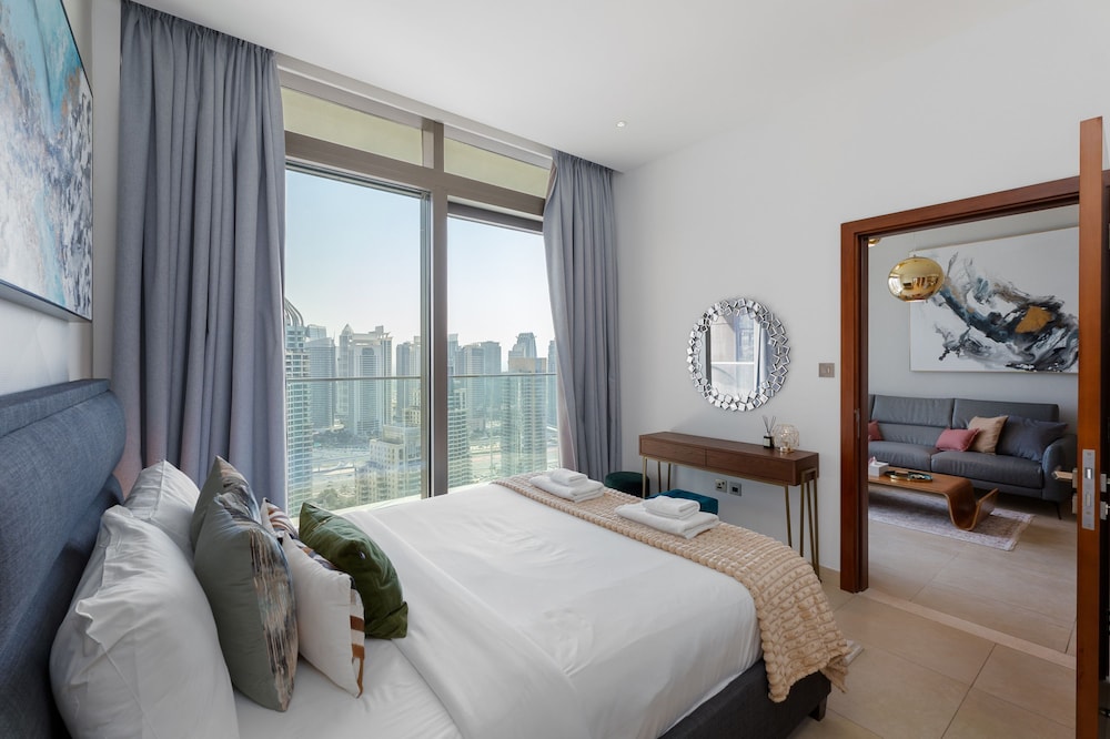 Sleek 1BR at Dubai Marina w Balcony