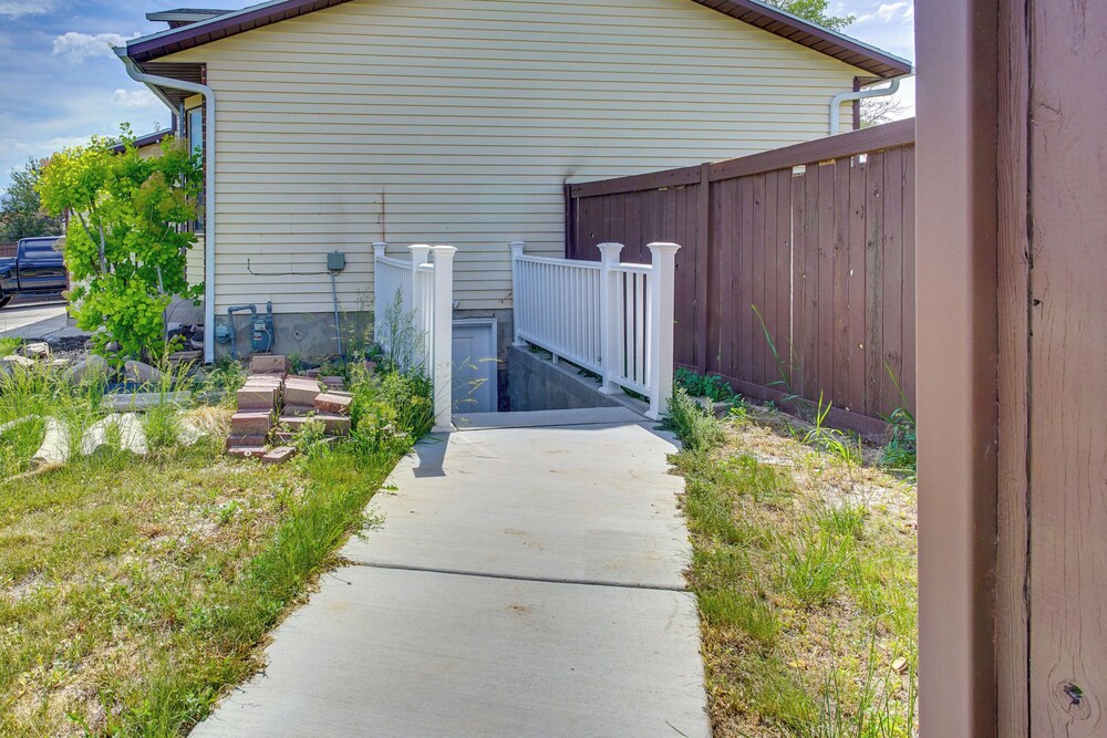Walk to Valley Park: Pet-friendly SLC Apartment