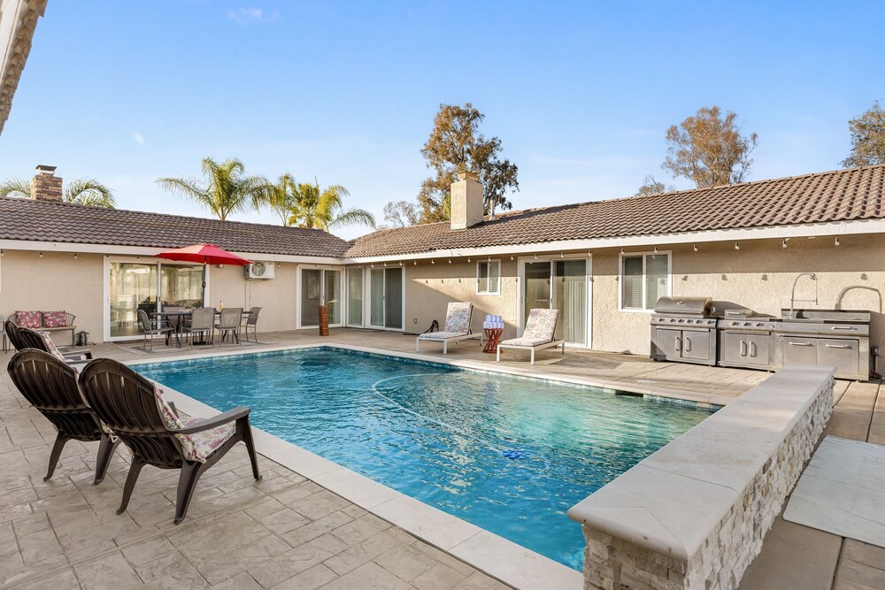 Bordeaux Private Pool Hot Tub Game Room Near Temecula Vineyards