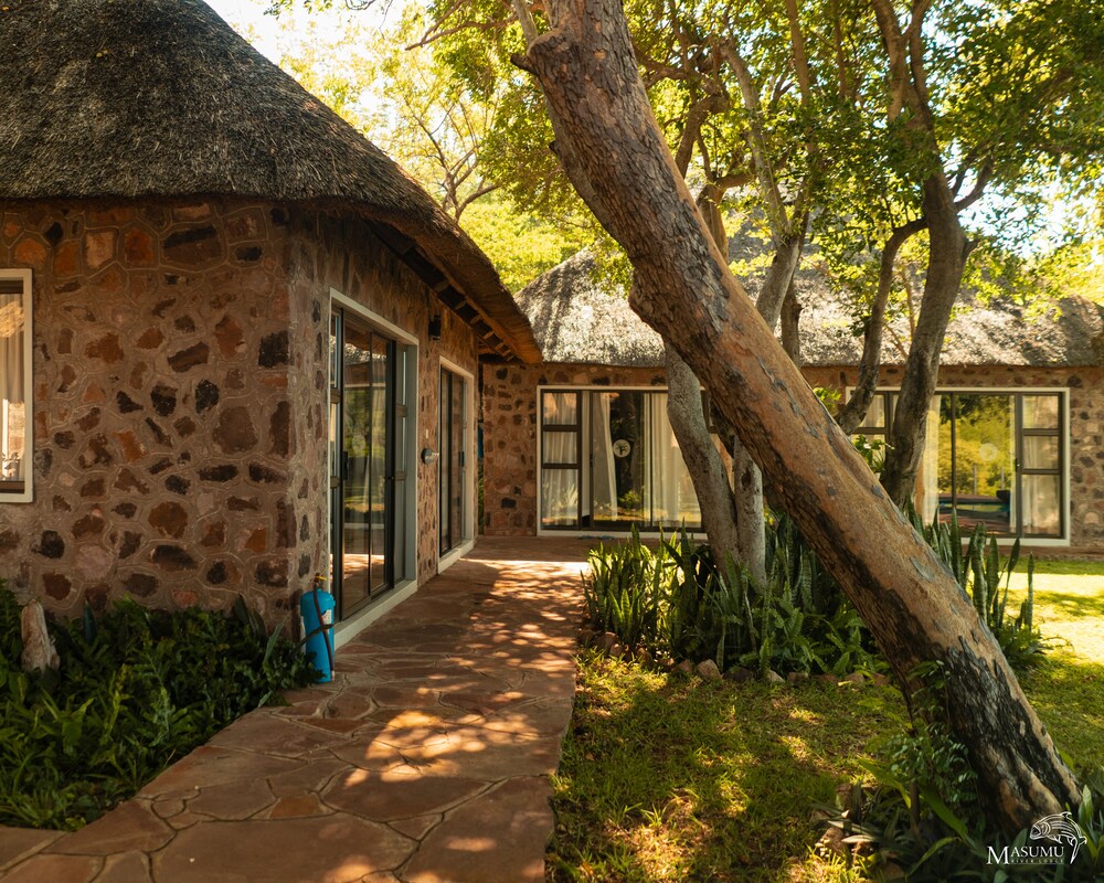 Masumu River Lodge view 2