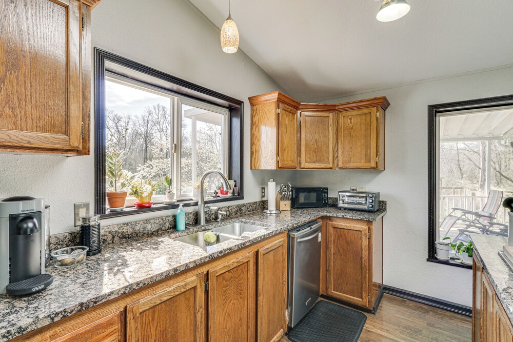 Fish, Swim & Hike: Waterfront Home in Longview!