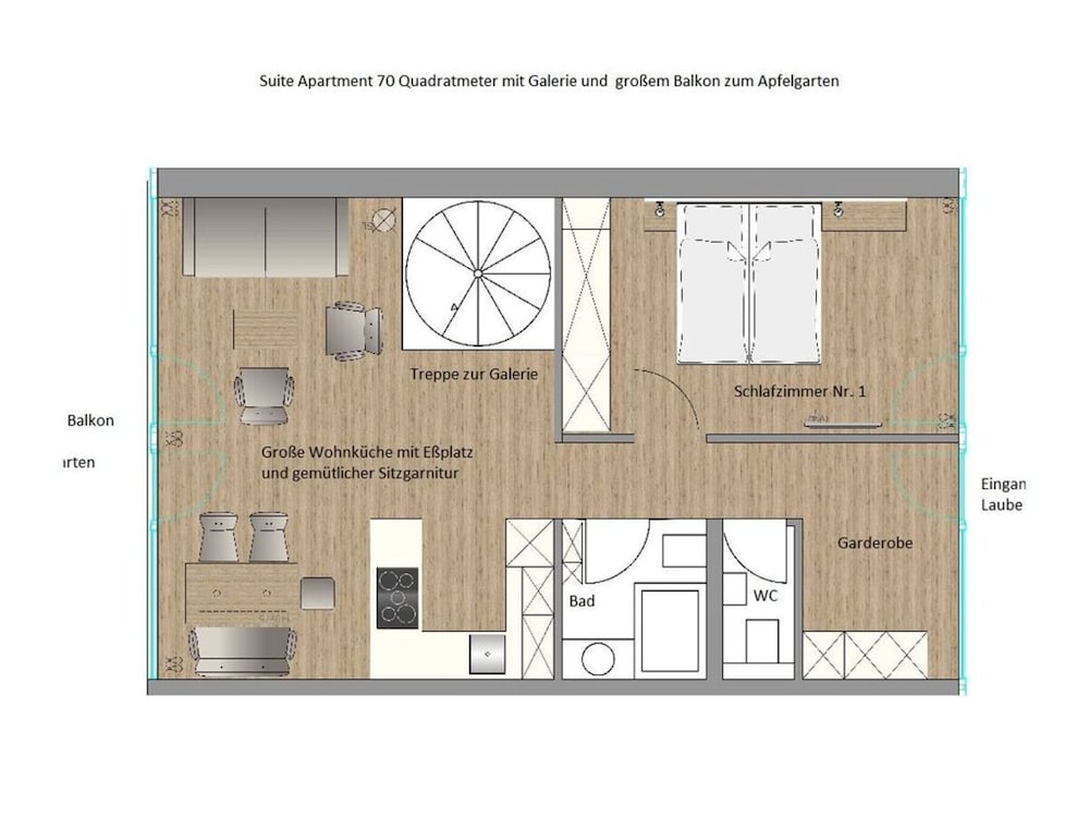 Suite Apartment 80 sqm