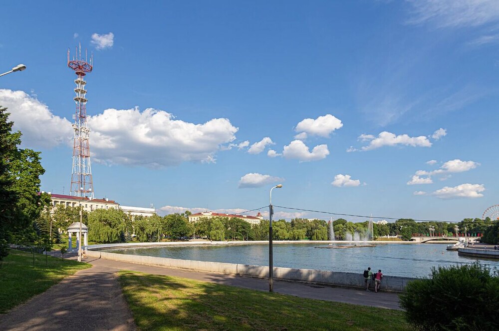 Lux apartment with view on Svisloch