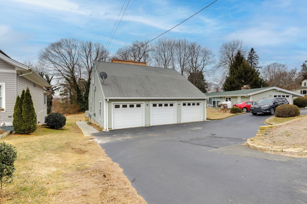 Walk to Eastern Point Beach: Apt w/ Water View!