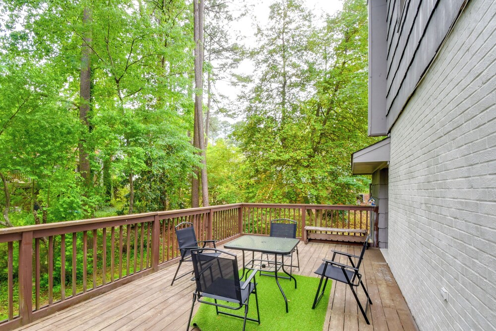 2 Mi to Dtwn: Spacious Home in Cary w/ Deck