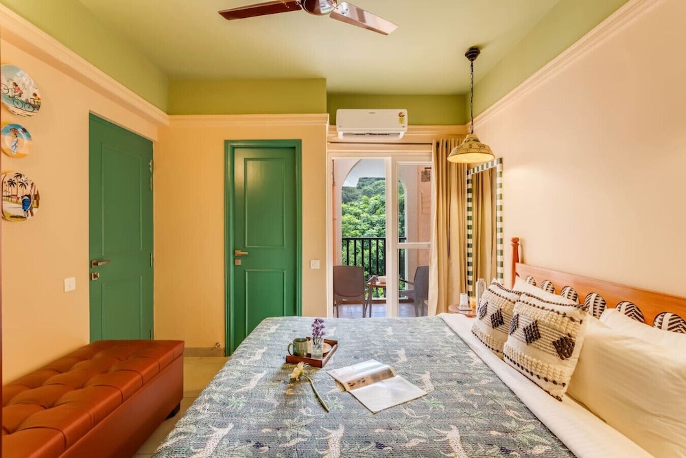 1BR in North Goa Pool Gym Clubhouse Access