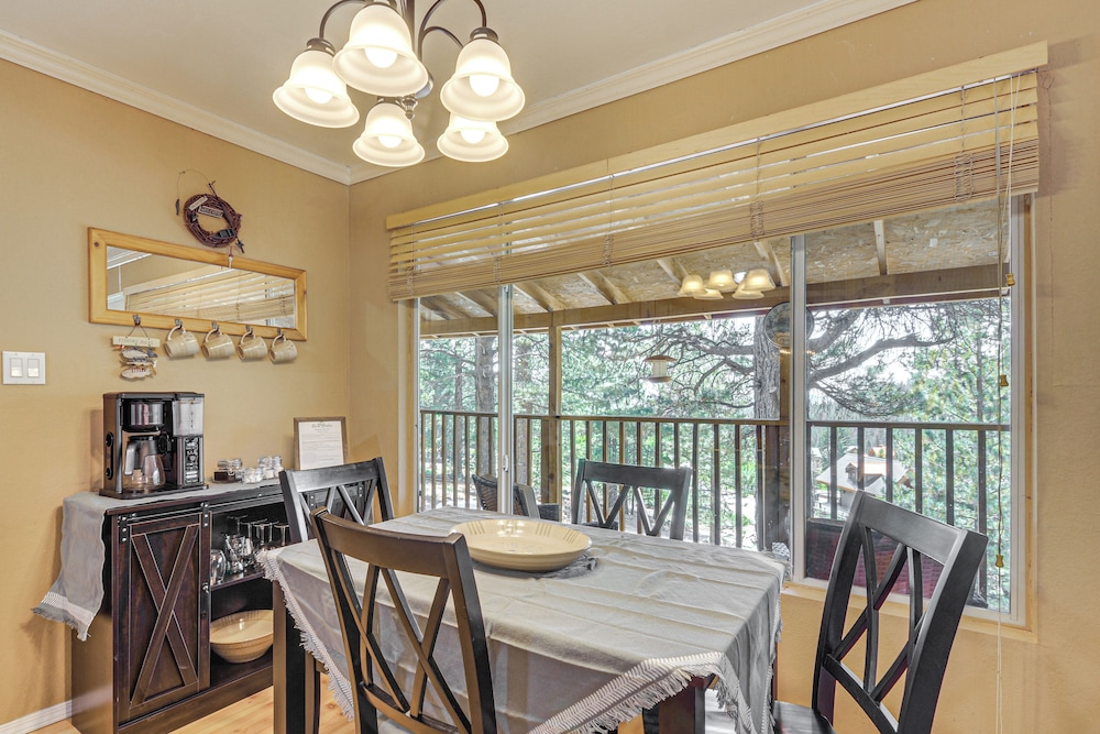 Furnished Deck & Mountain Views: Panguitch Cabin