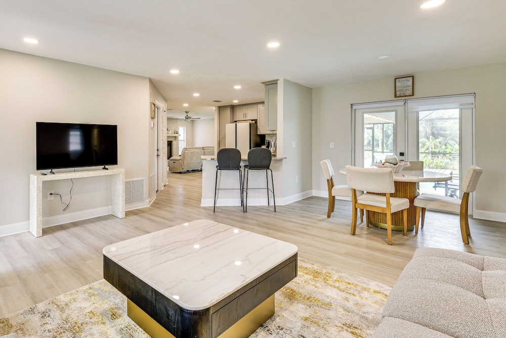 Sleek Family Home w/ Pool & Hot Tub in Fort Myers!