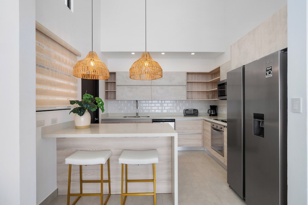 Sophisticated Home with a Chic Design and a Private Terrace with a Plunge Pool