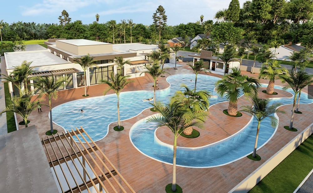 Spacious Oasis for Your Big Crew Games Pool BBQ